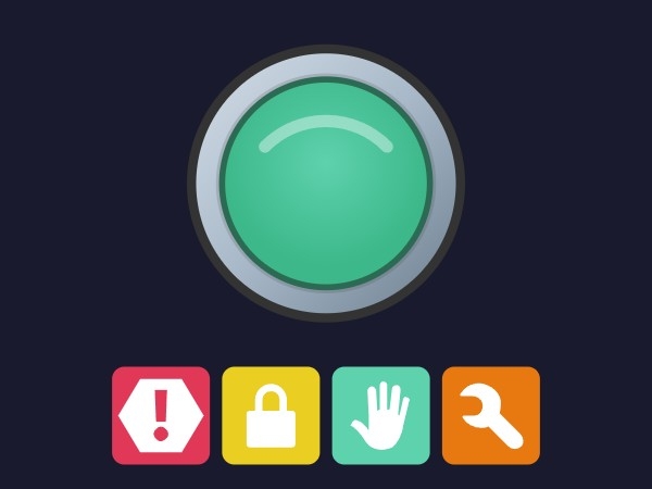 Drucktaster | Dynamic SVG | WinCC Unified & V8