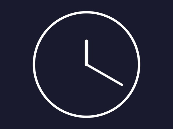 Orologio Bianco | Dynamic SVG | WinCC Unified e V8