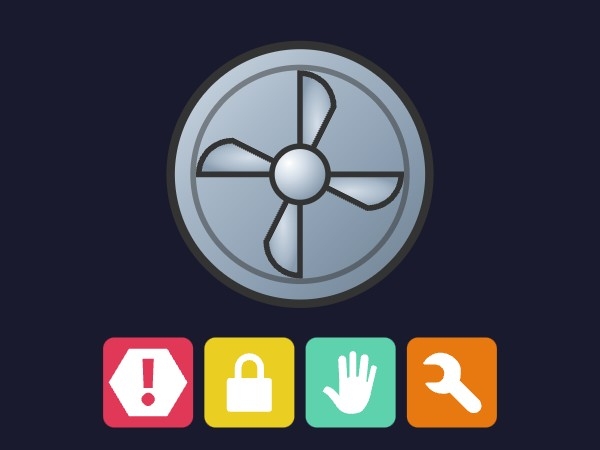 Ventilator-Symbol | Dynamic SVG | WinCC Unified & V8