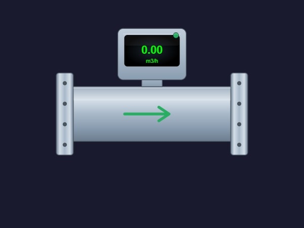 Magnetisch-induktiver Durchflussmesser | Dynamic SVG | WinCC Unified & V8