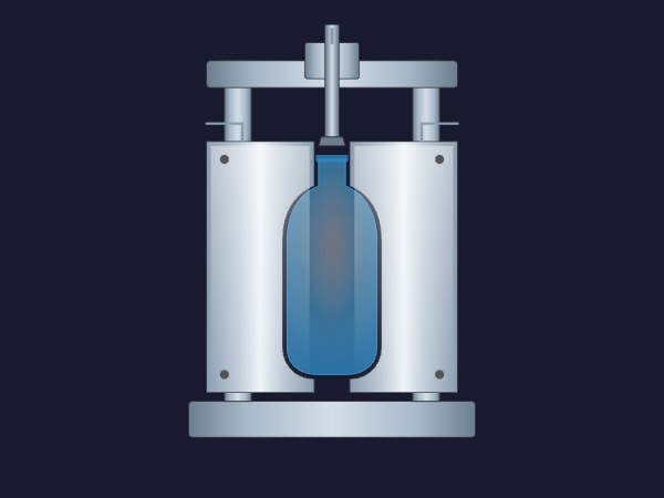Flaschenblasmaschine | Dynamic SVG | WinCC Unified & V8