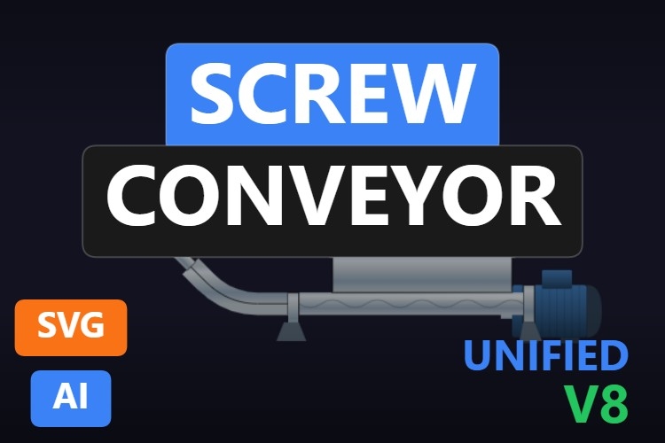Screw Conveyor | Dynamic SVG | WinCC Unified & V8