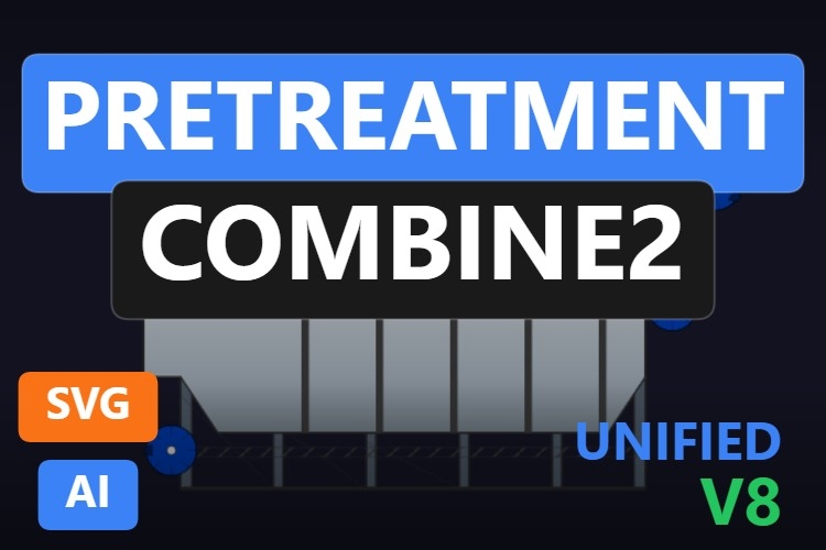 Pretreatment Combine2 | Dynamic SVG | WinCC Unified & V8