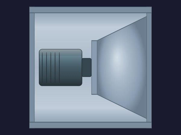 Conducto de ventilador de impulsión | Dynamic SVG | WinCC Unified y V8