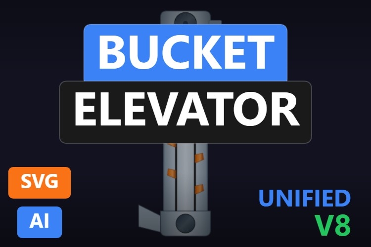 Bucket Elevator | Dynamic SVG | WinCC Unified & V8