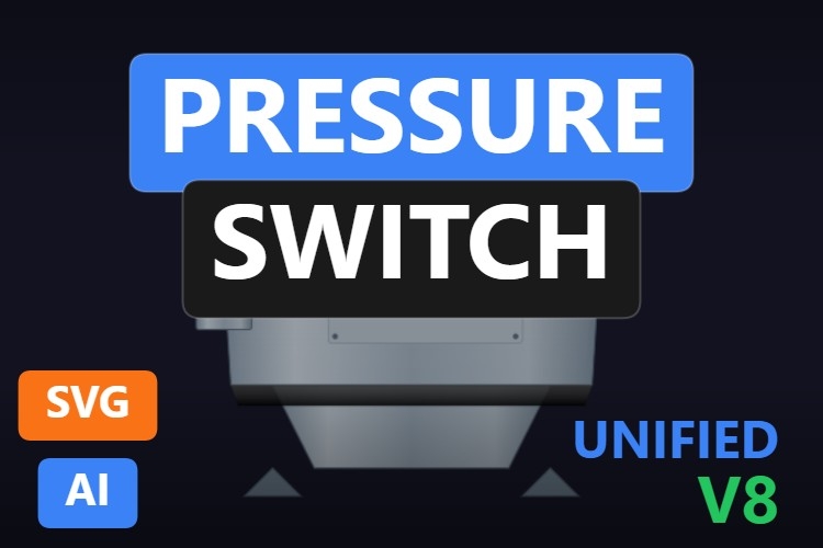 Pressure Switch | Dynamic SVG | WinCC Unified & V8