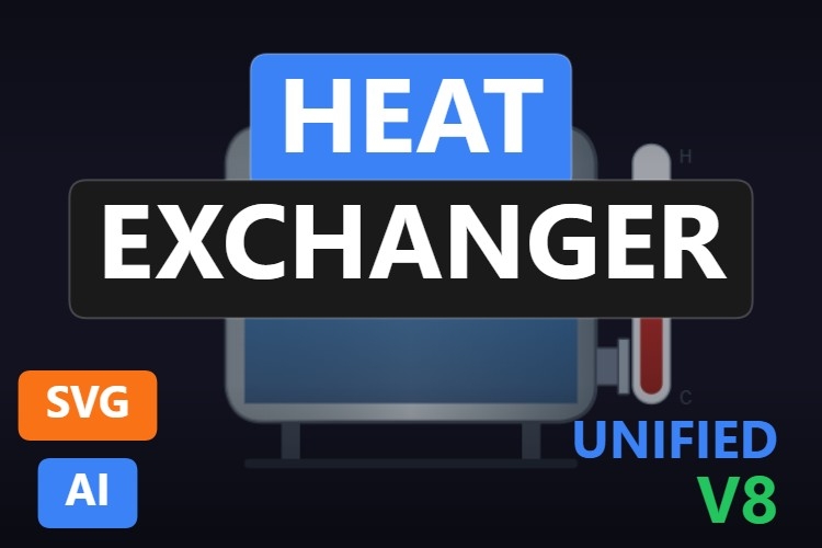 Heat Exchanger | Dynamic SVG | WinCC Unified & V8