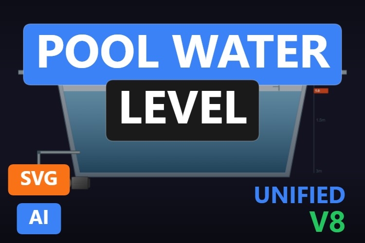 Pool Water Level | Dynamic SVG | WinCC Unified & V8