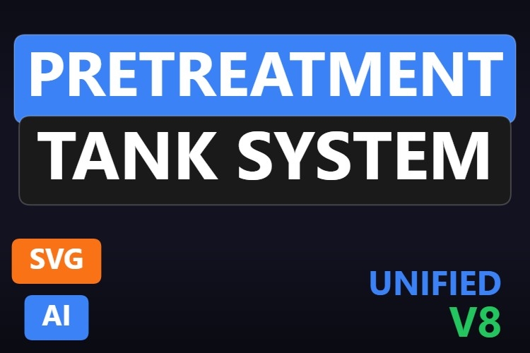 Pretreatment Tank System | Dynamic SVG | WinCC Unified & V8