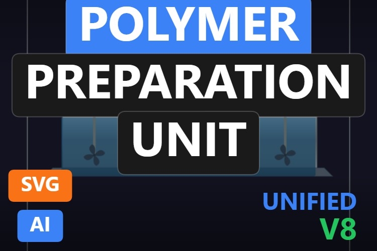 Polymer Preparation Unit | Dynamic SVG | WinCC Unified & V8