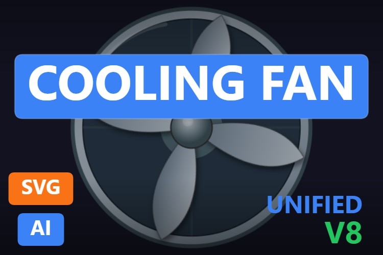 Cooling Fan | Dynamic SVG | WinCC Unified & V8