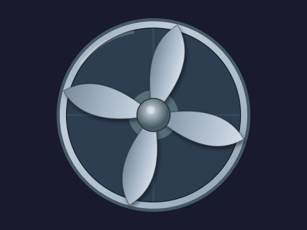 Ventilateur de refroidissement | Dynamic SVG | WinCC Unified & V8