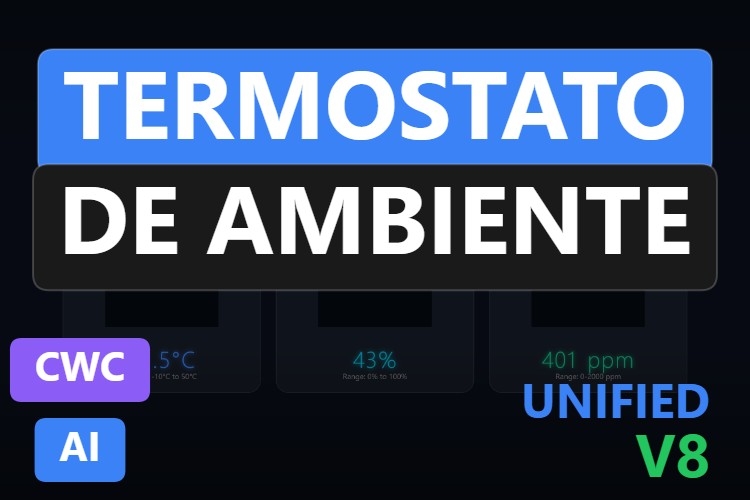 Termostato de Ambiente | Custom Web Control | WinCC Unified & V8