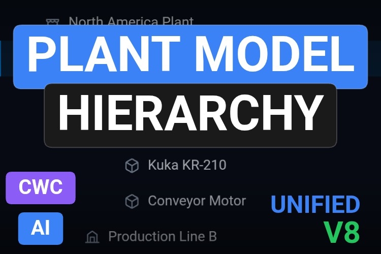 Plant Model Hierarchy | Custom Web Control | WinCC Unified & V8