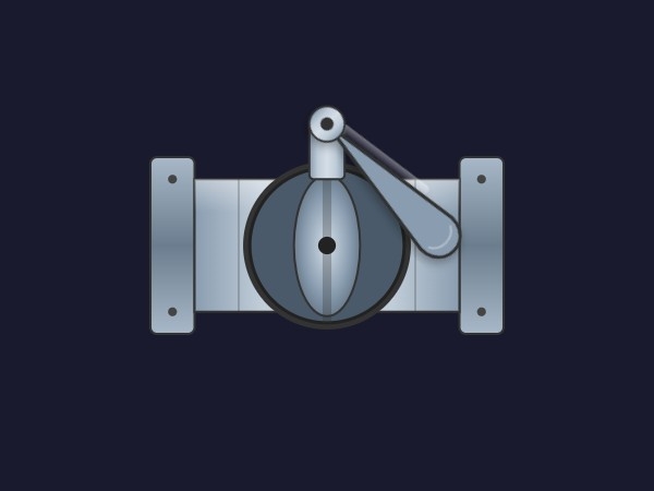 Drosselklappe | Dynamic SVG | WinCC Unified & V8