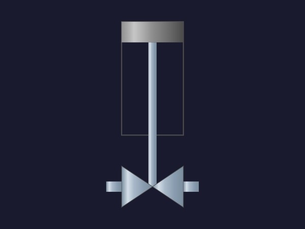 Vanne à piston | Dynamic SVG | WinCC Unified & V8