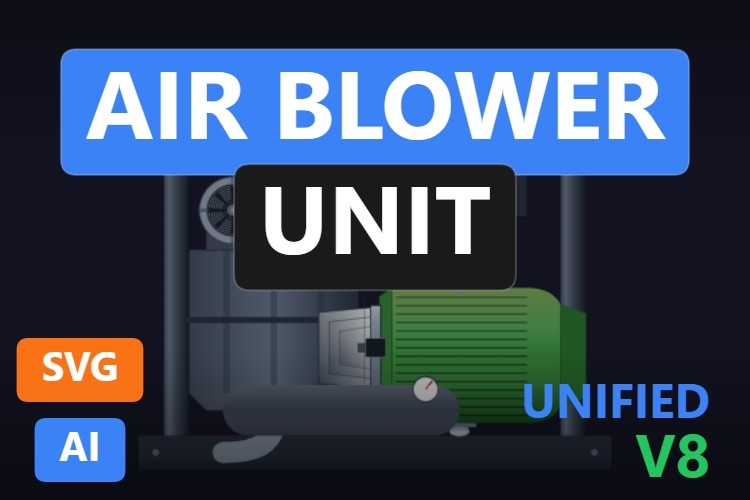 Air Blower Unit | Dynamic SVG | WinCC Unified & V8