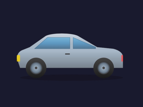 Fahrzeugseitenansicht | Dynamic SVG | WinCC Unified & V8