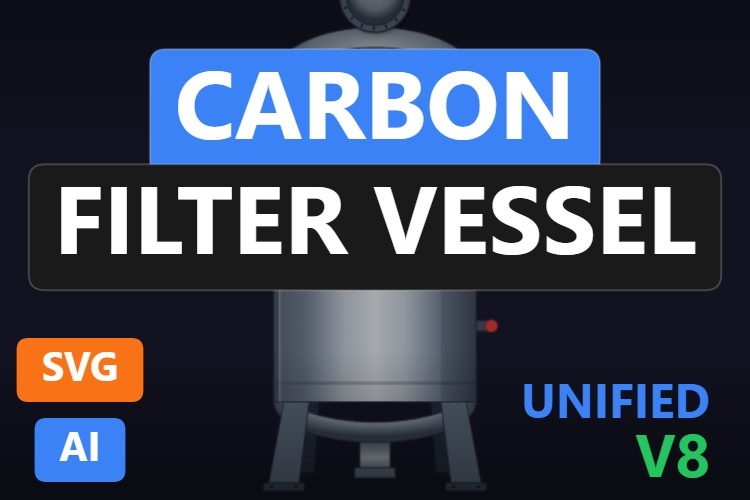 Carbon Filter Vessel | Dynamic SVG | WinCC Unified & V8
