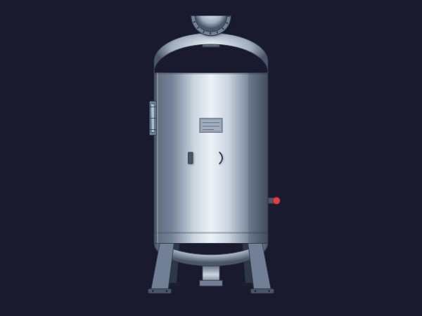 Aktivkohlefilter-Behälter | Dynamic SVG | WinCC Unified & V8