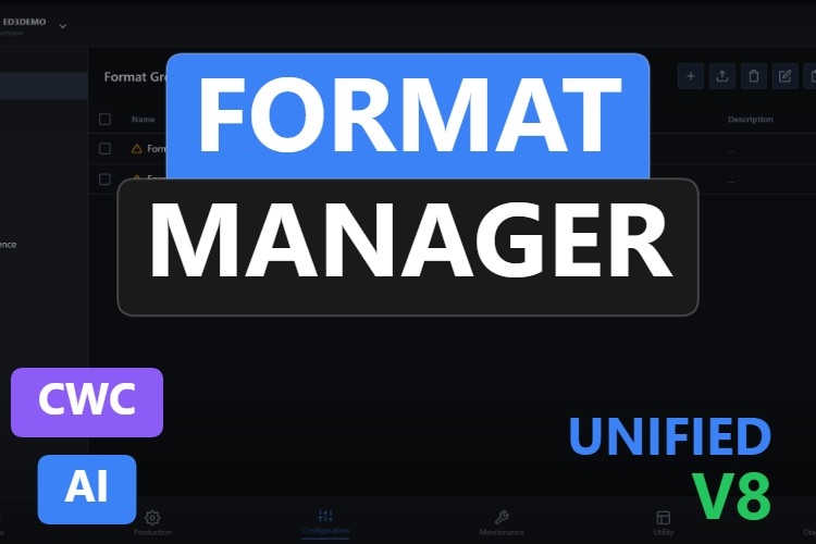 Format Manager | Custom Web Control | WinCC Unified & V8