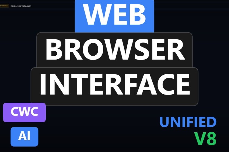 Web Browser Interface | Custom Web Control | WinCC Unified & V8
