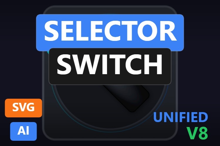 Selector Switch | Dynamic SVG | WinCC Unified & V8