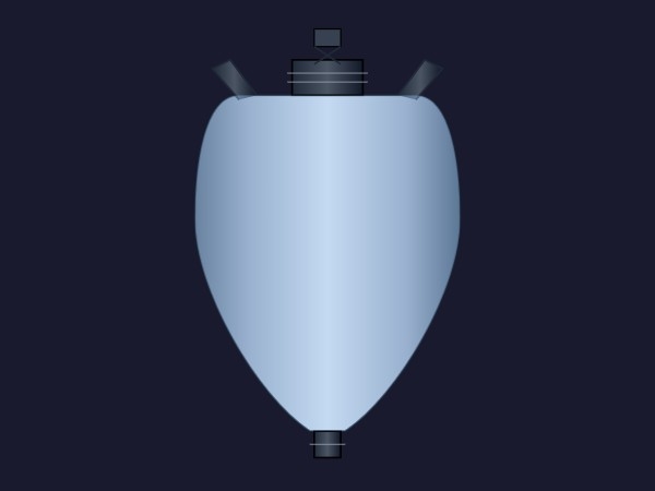 Estación de tubos neumáticos | Dynamic SVG | WinCC Unified & V8