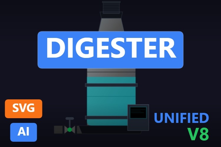 Digester | Dynamic SVG | WinCC Unified & V8