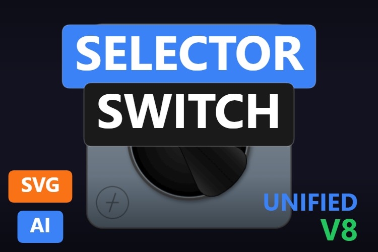 Selector Switch | Dynamic SVG | WinCC Unified & V8