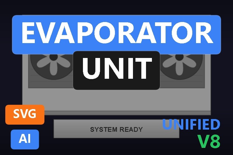 Evaporator Unit | Dynamic SVG | WinCC Unified & V8