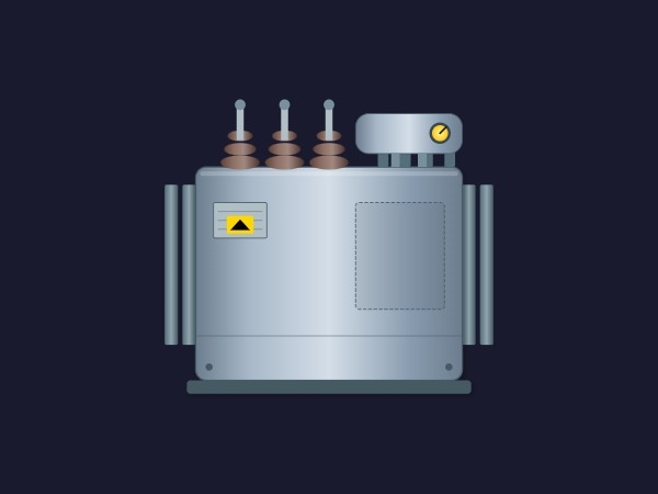 Leistungstransformator | Dynamic SVG | WinCC Unified & V8