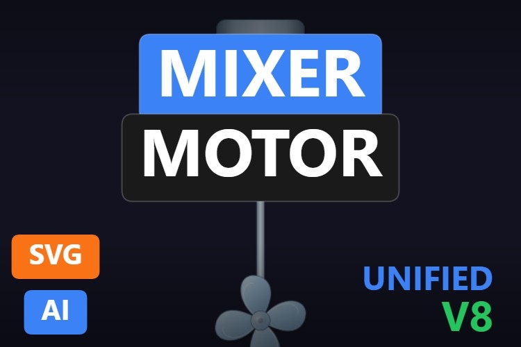 Mixer Motor | Dynamic SVG | WinCC Unified & V8