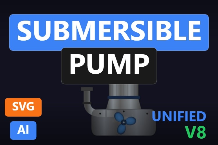 Submersible Pump | Dynamic SVG | WinCC Unified & V8