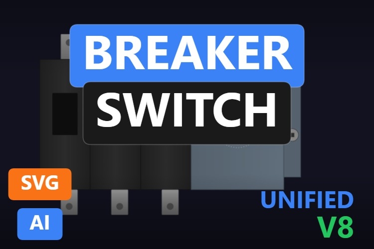 Breaker Switch | Dynamic SVG | WinCC Unified & V8