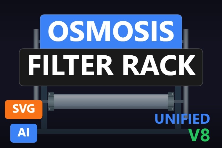 Osmosis Filter Rack | Dynamic SVG | WinCC Unified & V8