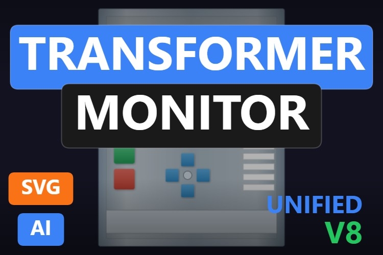 Transformer Monitor | Dynamic SVG | WinCC Unified & V8