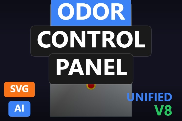 Odor Control Panel | Dynamic SVG | WinCC Unified & V8
