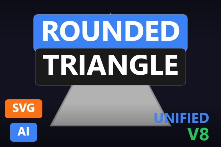 Rounded Triangle | Dynamic SVG | WinCC Unified & V8
