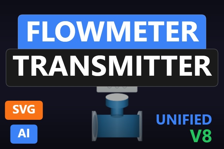 Flowmeter Transmitter | Dynamic SVG | WinCC Unified & V8