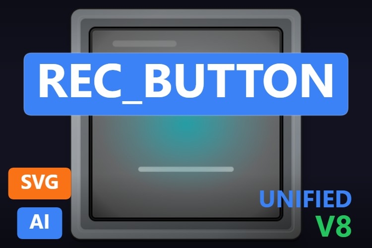 Rec_Button | Dynamic SVG | WinCC Unified & V8