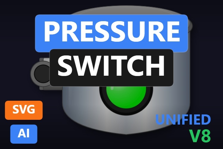 Pressure Switch | Dynamic SVG | WinCC Unified & V8