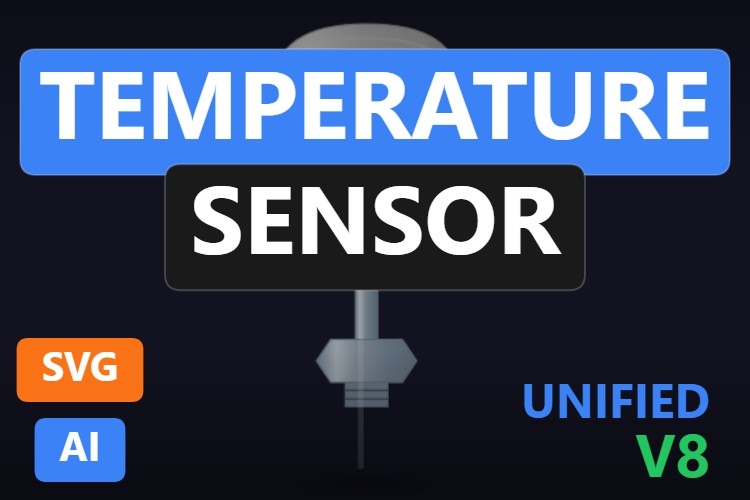 Temperature Sensor | Dynamic SVG | WinCC Unified & V8
