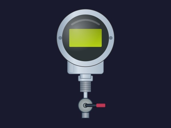 Drucktransmitter | Dynamic SVG | WinCC Unified & V8