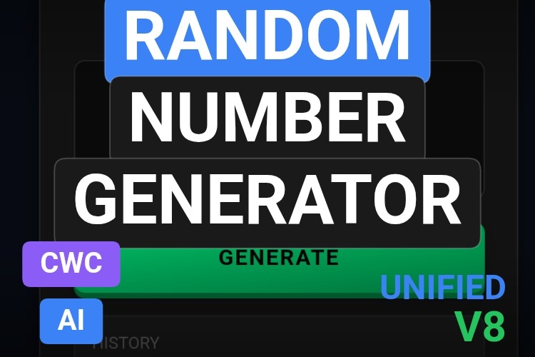 Random Number Generator | Custom Web Control | WinCC Unified & V8
