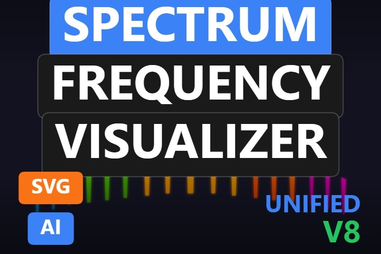 Spectrum Frequency Visualizer | Dynamic SVG | WinCC Unified & V8