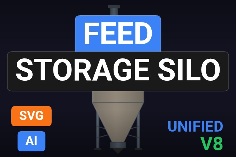 Feed Storage Silo | Dynamic SVG | WinCC Unified & V8