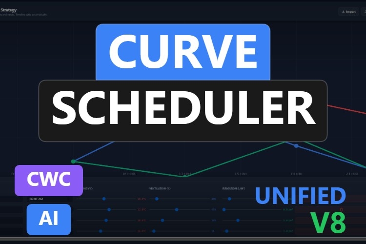 Curve Scheduler | Custom Web Control | WinCC Unified & V8
