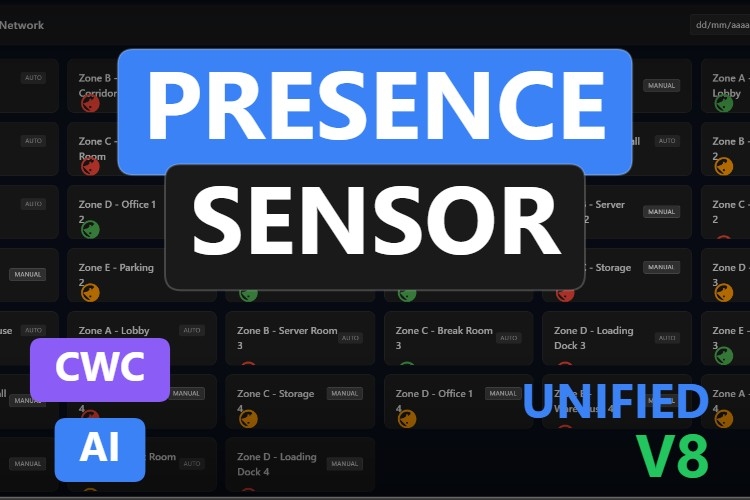 Presence Sensor | Custom Web Control | WinCC Unified & V8