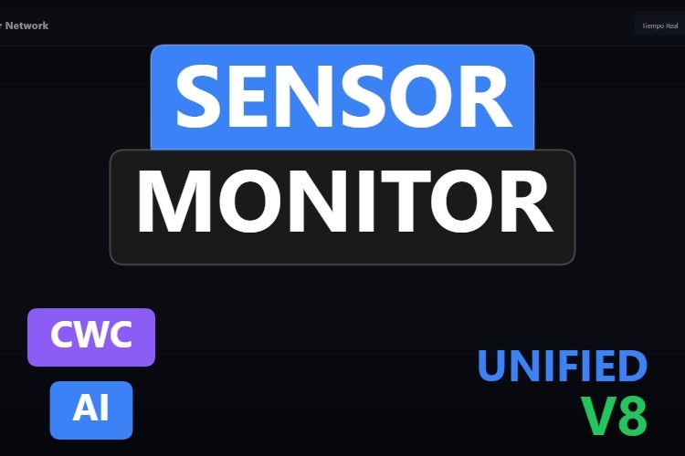 Sensor Monitor | Custom Web Control | WinCC Unified & V8